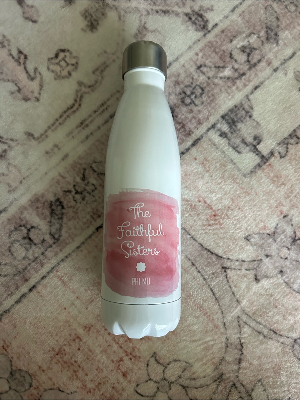 Phi Mu Water Bottle